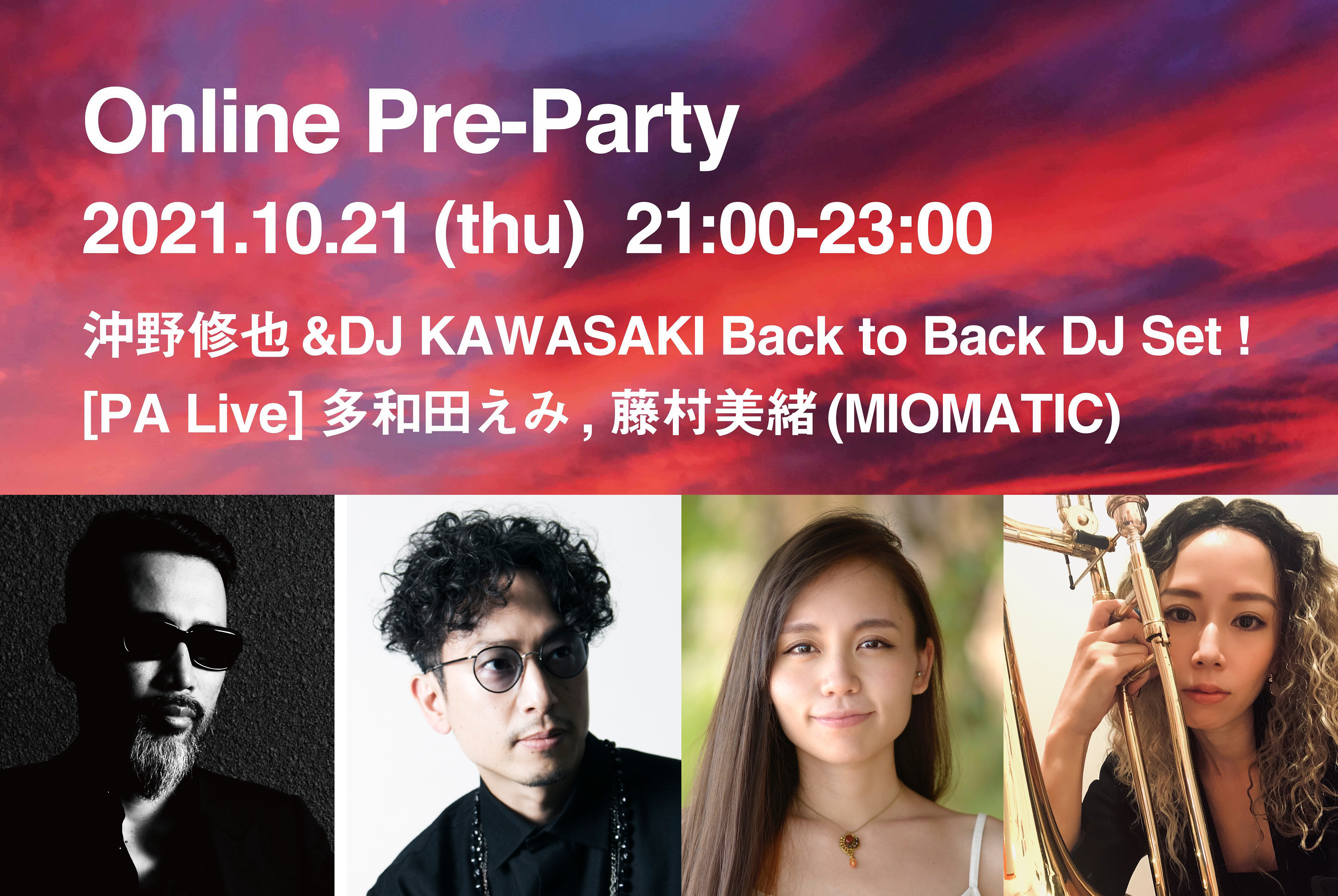 Tokyo Crossover/Jazz Festival 2021 Online Pre-Party